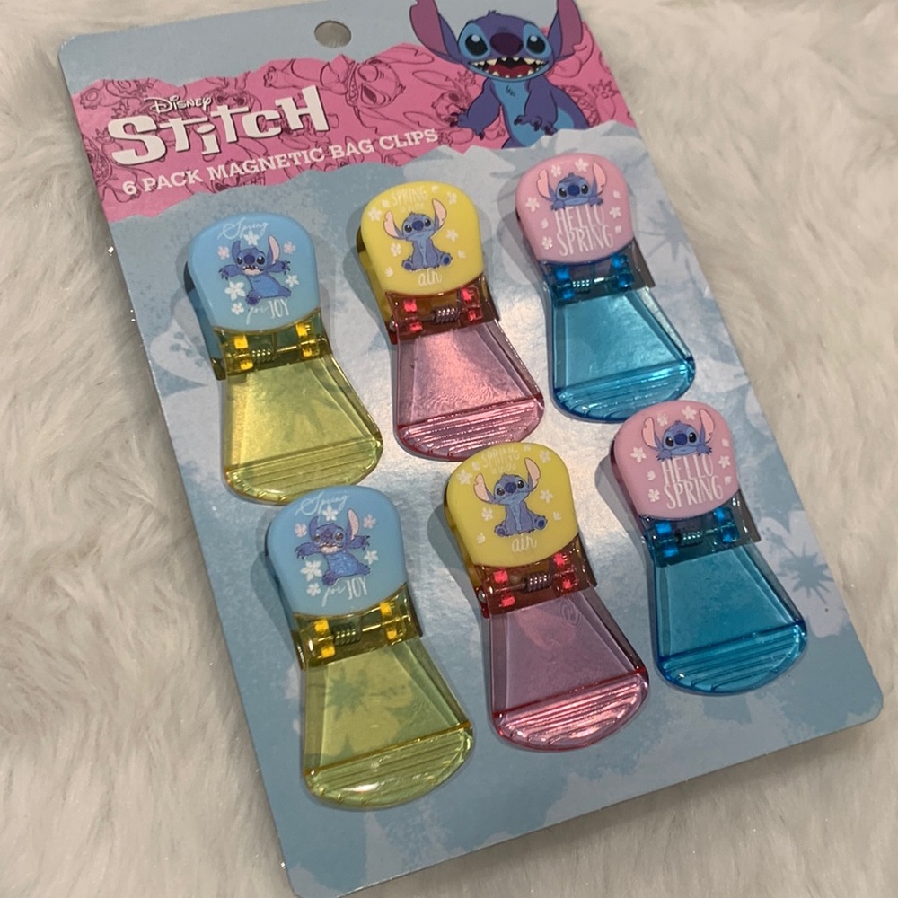 Disney Stitch Magnetic Chip Bag Clips